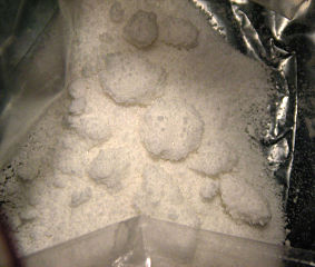 image of white powder drug