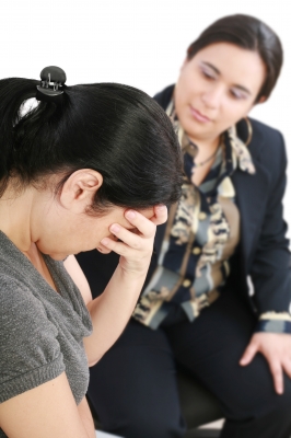 A mom setting boundaries with teen.